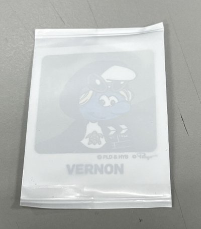 (購物可贈)藍色小精靈貼紙 率/燦