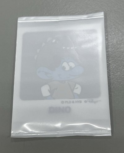 (購物可贈)藍色小精靈貼紙 率/燦