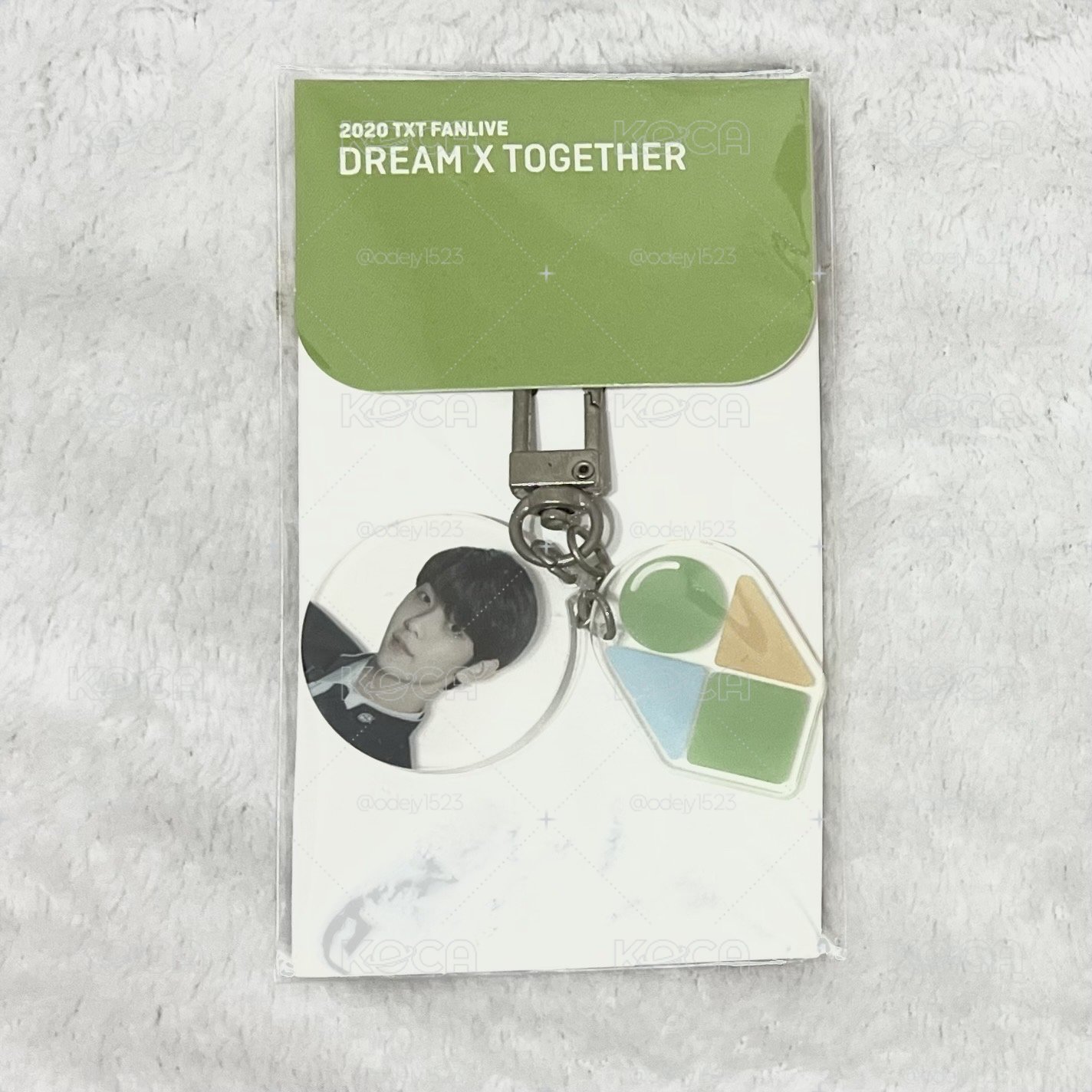 TXT 2020 Fanlive DREAM X TOGETHER 周邊 鑰匙圈 SOOBIN 崔秀彬