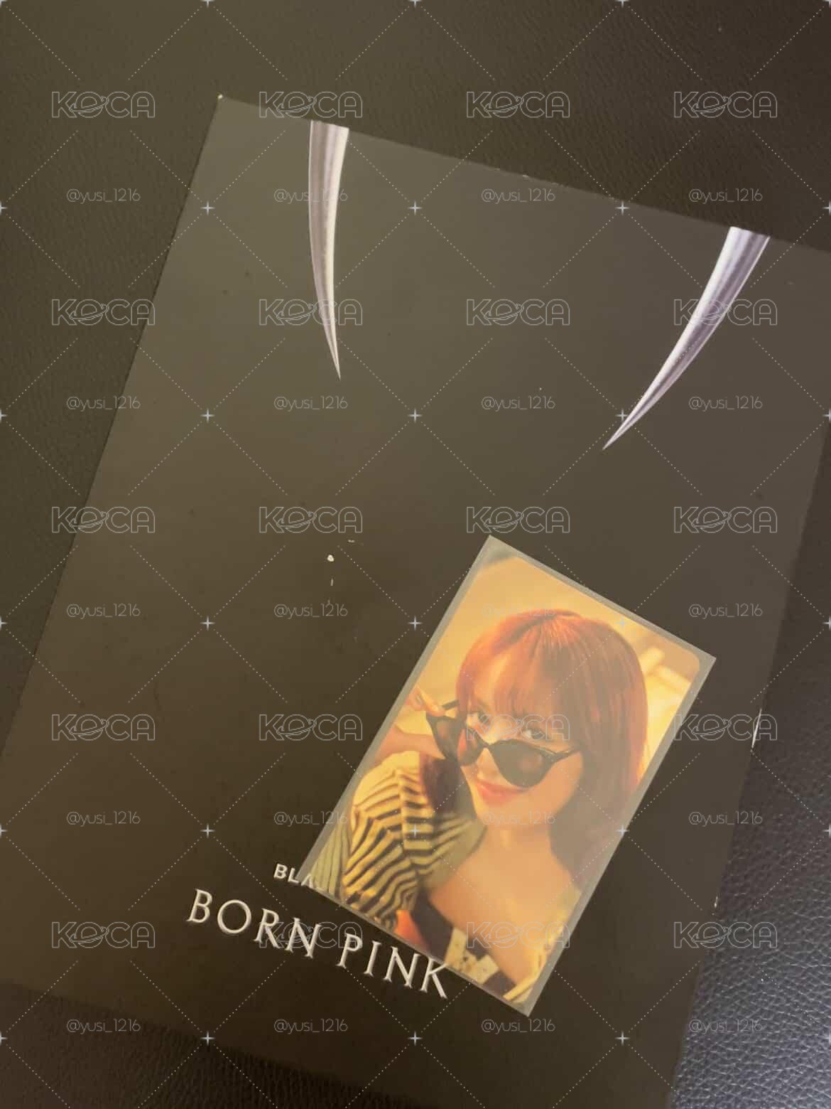 BORN PINK 專輯 黑版、BPTG 專輯卡 reve ver.