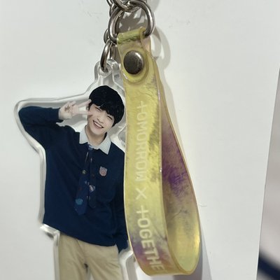 TXT 2021 Fanlive SHINE X TOGETHER 周邊 鑰匙圈 SOOBIN 崔秀彬