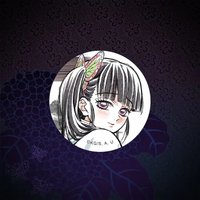WEB抽賞 柱訓練編最終話 E賞 44mm 徽章 