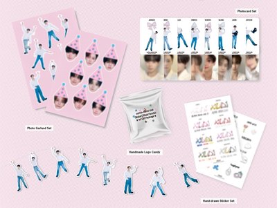 一期會員禮 大小卡+貼紙+吊飾 Leo