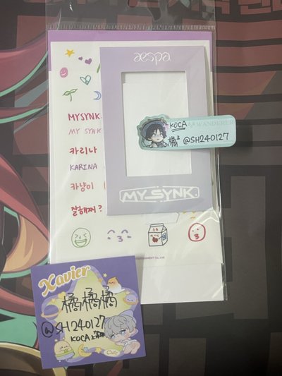 現貨 🇹🇼 aespa My Synk 相框小卡組 WINTER