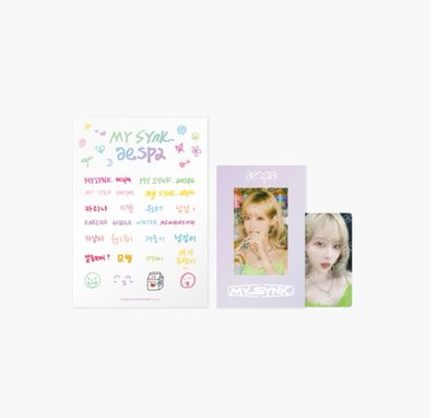 現貨 🇹🇼 aespa My Synk 相框小卡組 WINTER