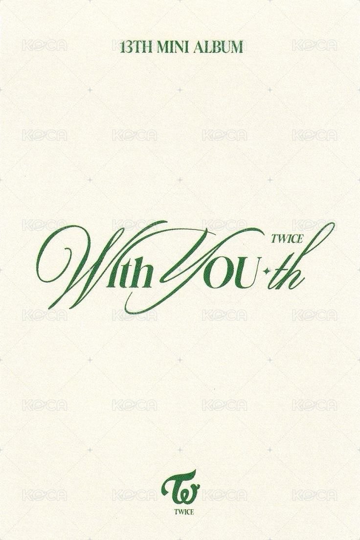 mini 13 專輯卡 預購禮 背面