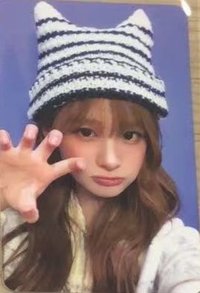 正規一 ms 線下23.0 簽售卡 貓貓針織帽