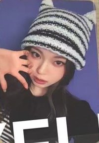 正規一 ms 線下23.0 簽售卡 貓貓針織帽