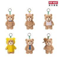 ￼￼￼￼ POPMART Ted2 泰迪熊 可動毛絨掛件盲盒