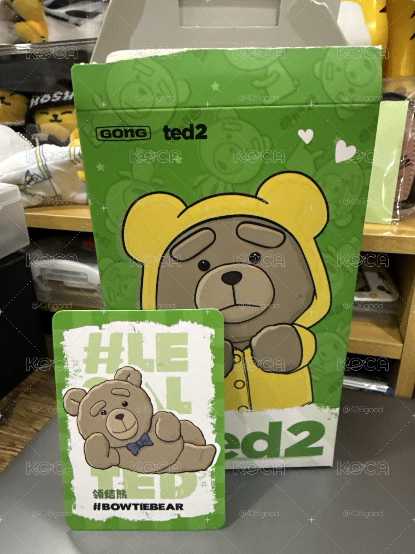 POPMART Ted2 泰迪熊 可動毛絨掛件盲盒 吊飾 領結熊