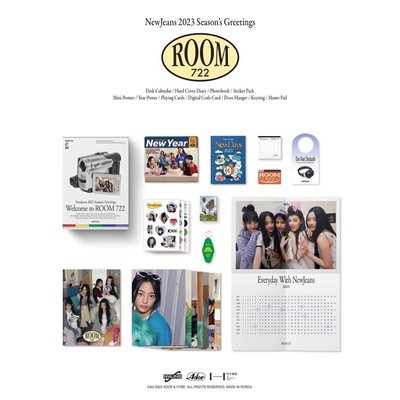 newjeans 2023年曆空專