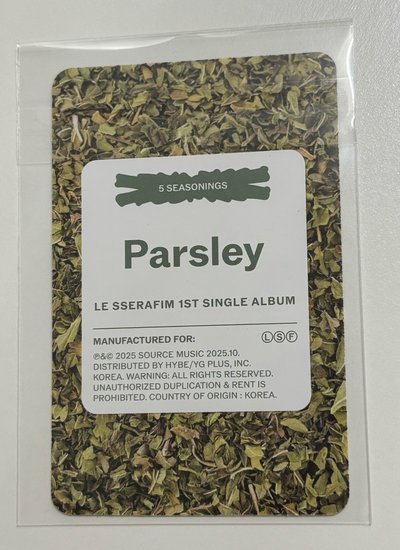 Spaghetti 1 single album 葉