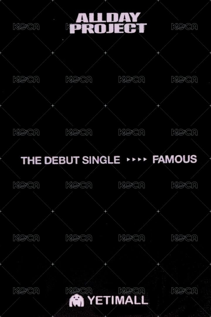 FAMOUS yeti 幸運卡  背面