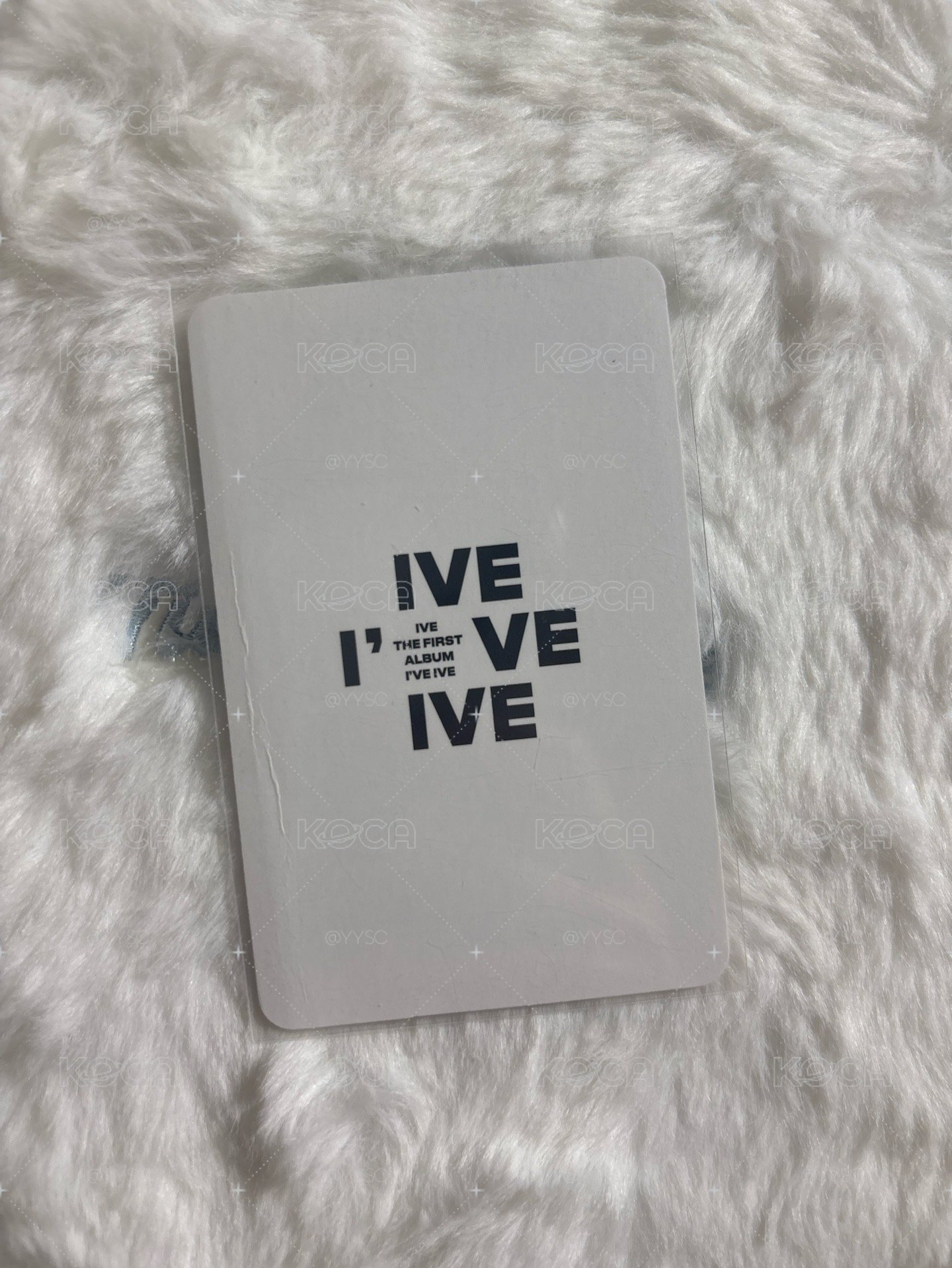 有損 I've IVE 專輯卡 黑膠秋