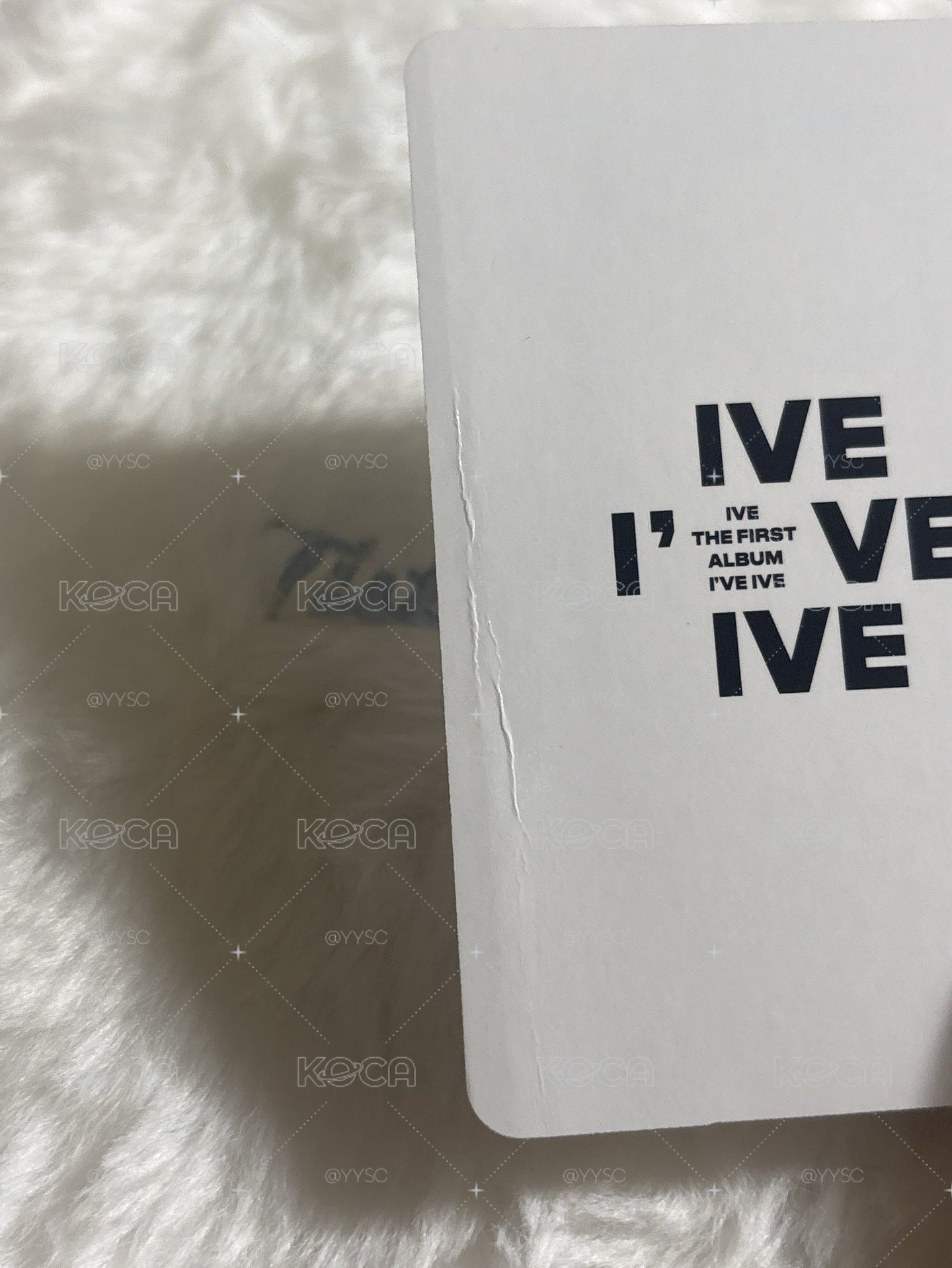 有損 I've IVE 專輯卡 黑膠秋