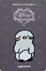 正規一 am 3.0 幸運卡 企鵝 背面