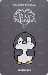 正規一 am 3.0 幸運卡 企鵝 背面