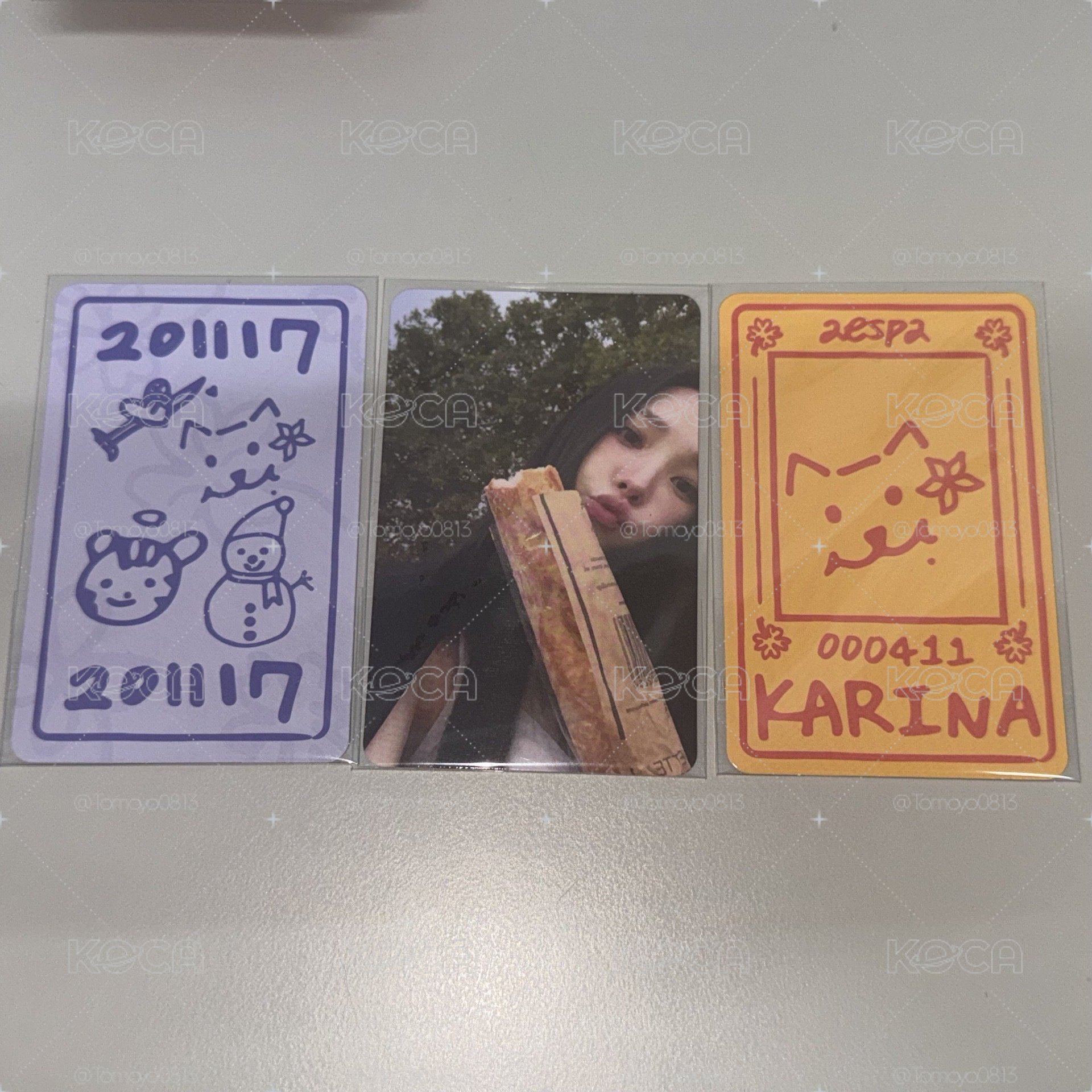 aespa Karina 週年小卡組