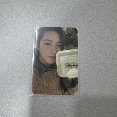 NCT Dream Hot Sauce 辣醬 周邊小卡 咖啡杯卡 環保杯 小卡 仁俊