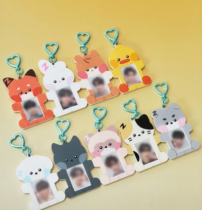 Zeroni 動物吊飾娃 愛心磁吸娃 收納包 動物中娃