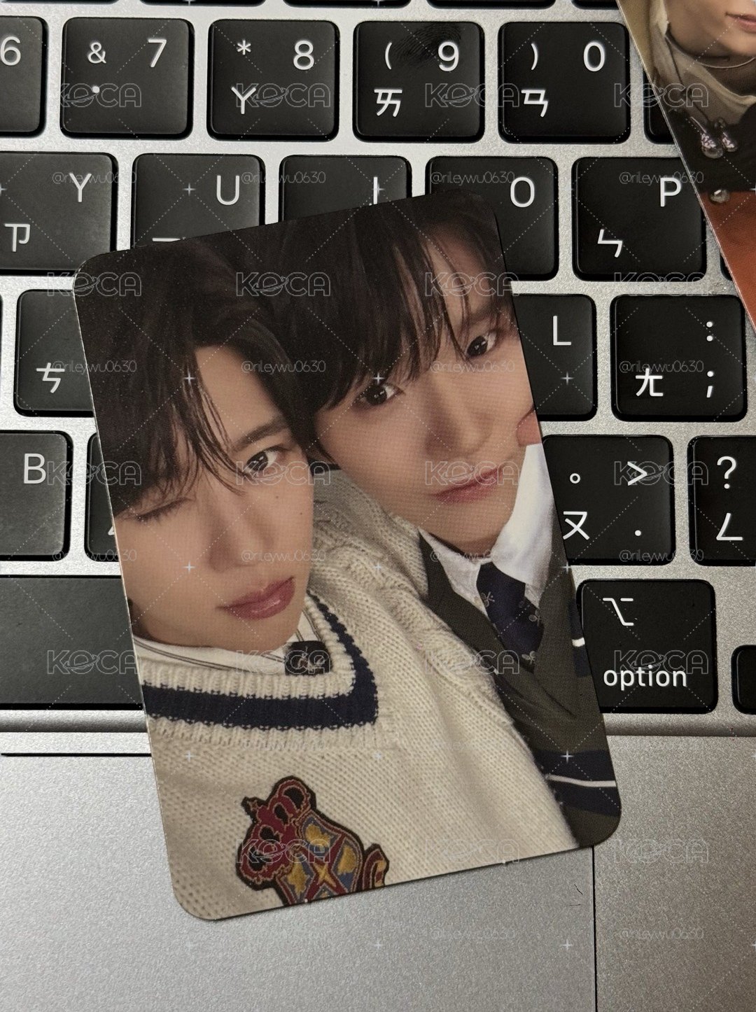 NCT WISH wishlist日專雙人卡Sion&Jaehee