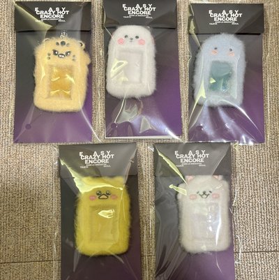 （2/3可寄出）25‘巡迴 首爾安可 卡套 (組) 毛絨證件照套 （需多帶1張卡價格不限）