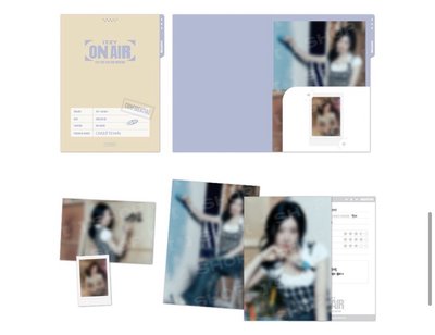 ITZY 領 日周大扇 飯咪照片組