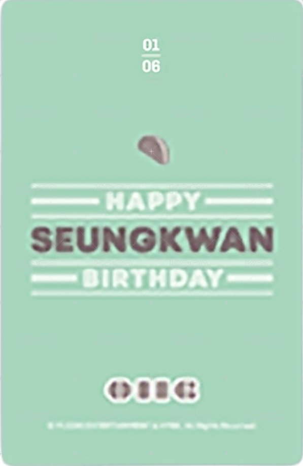 生日禮盒ver.2 周邊卡  背面