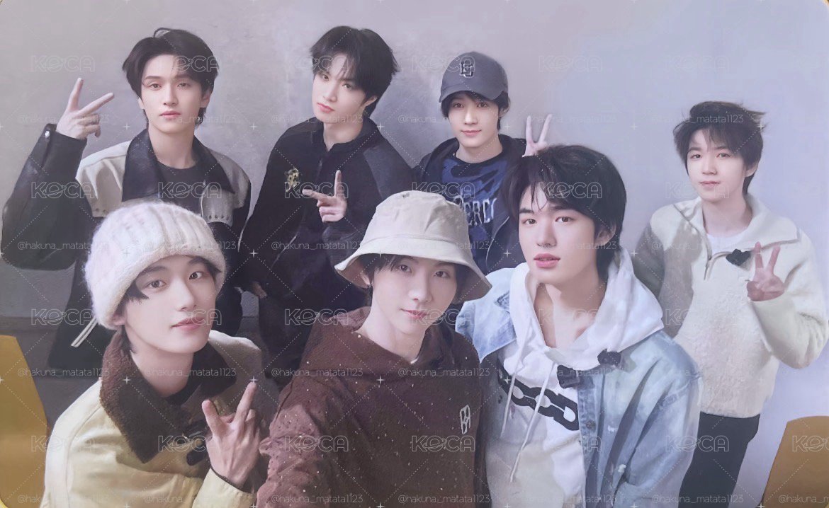 🐿️時代少年團 三專團卡