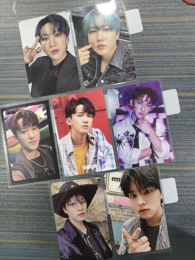 彬HOP專卡/彬聖誕專卡/彬I am who專卡/玟Do it專卡/玟Do it特典