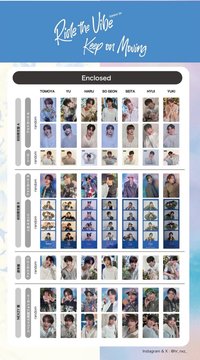 初回限定B盤 專輯配置