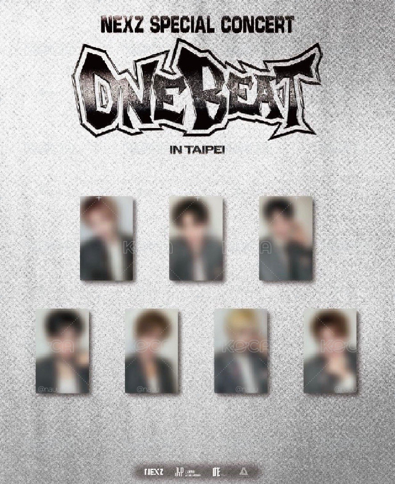 (一套）NEXZ ONE BEAT TAIPEI 台北入場卡