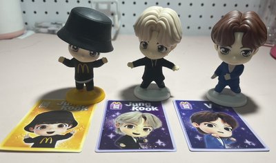 BTS 麥當勞公仔