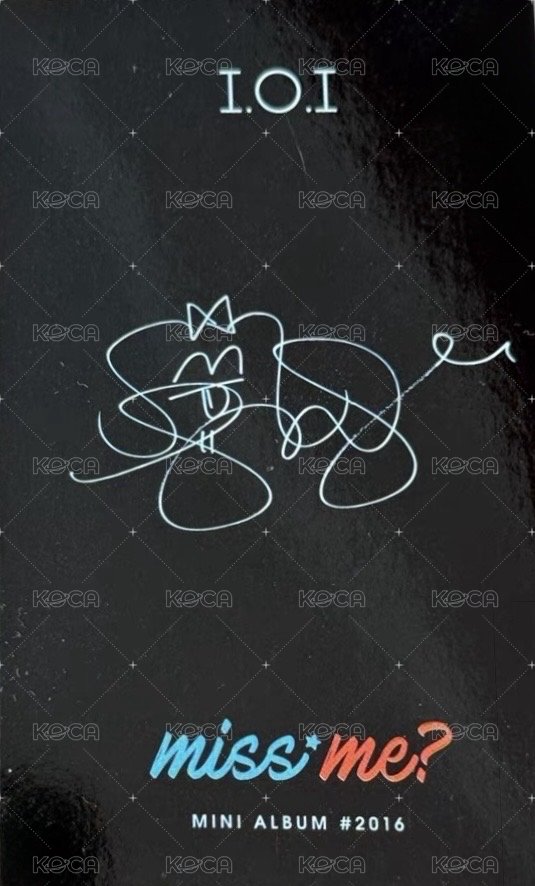 I.O.I 迷2 專輯卡  背面