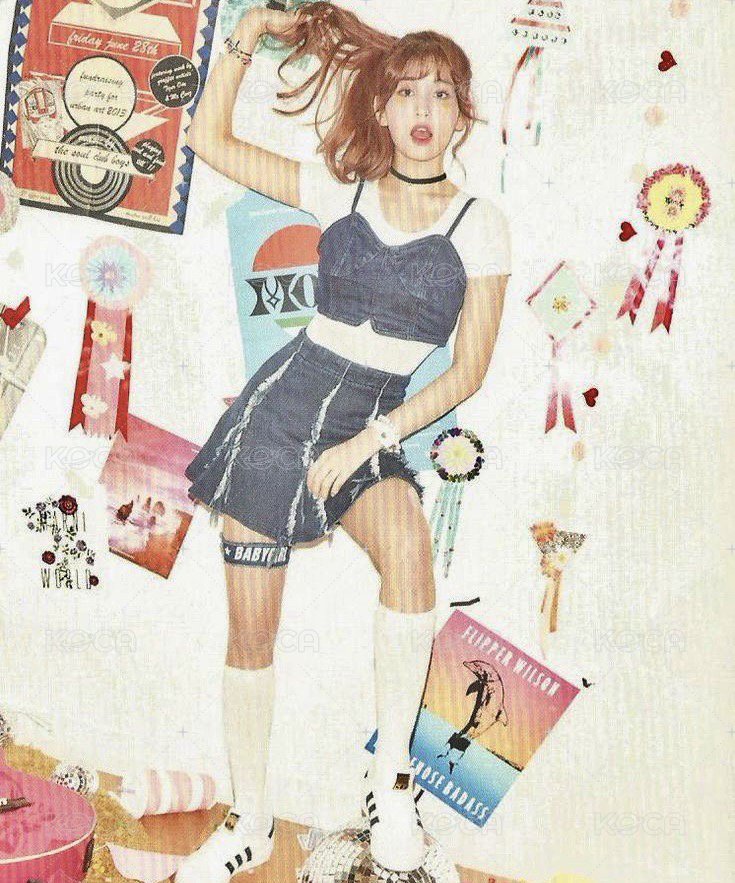 I.O.I 迷1 特別版 海報  背面