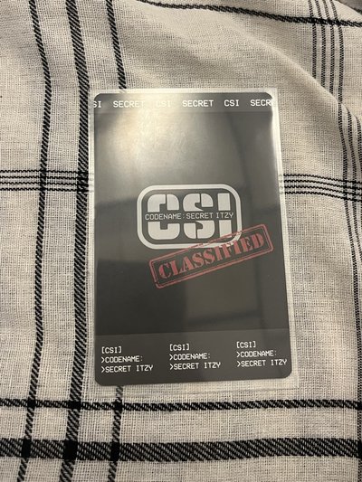 有娜 CSI 周邊拍立得卡