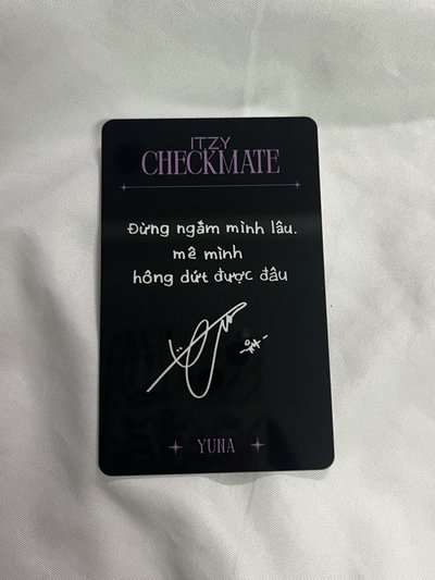 有娜 CHECKMATE Bandina 幸運卡