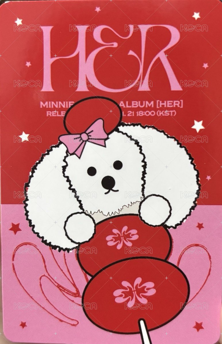 HER   特典卡 amstar 1.0 糖葫蘆ver. 背面