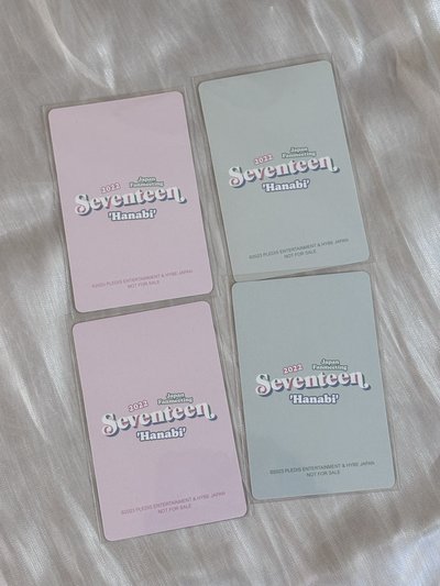 ［SEVENTEEN］🩷漢俊 22‘FM HANABI 演唱會 DVD / CD 卡 Blu-ray ver.