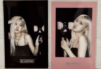 BP手燈 周邊卡 3代手燈卡 ROSÉ 