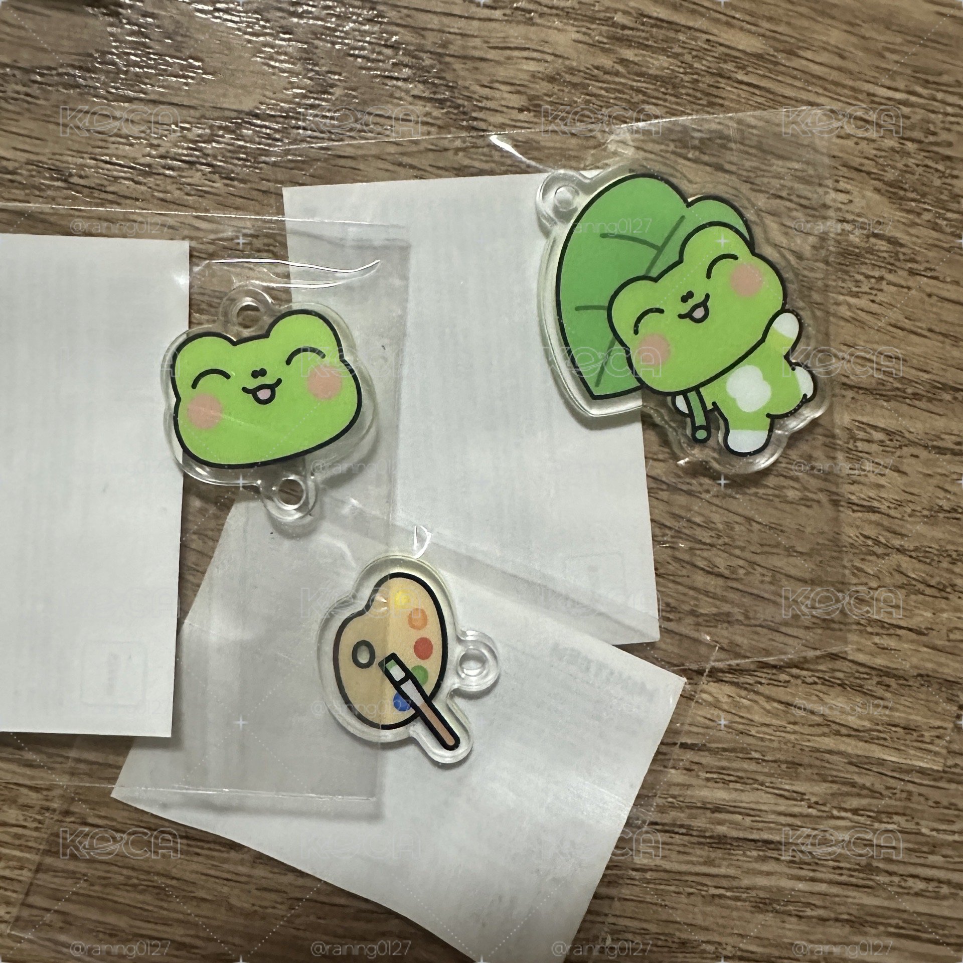 miniteen快閃店 壓克力吊飾 俊八寛SET
