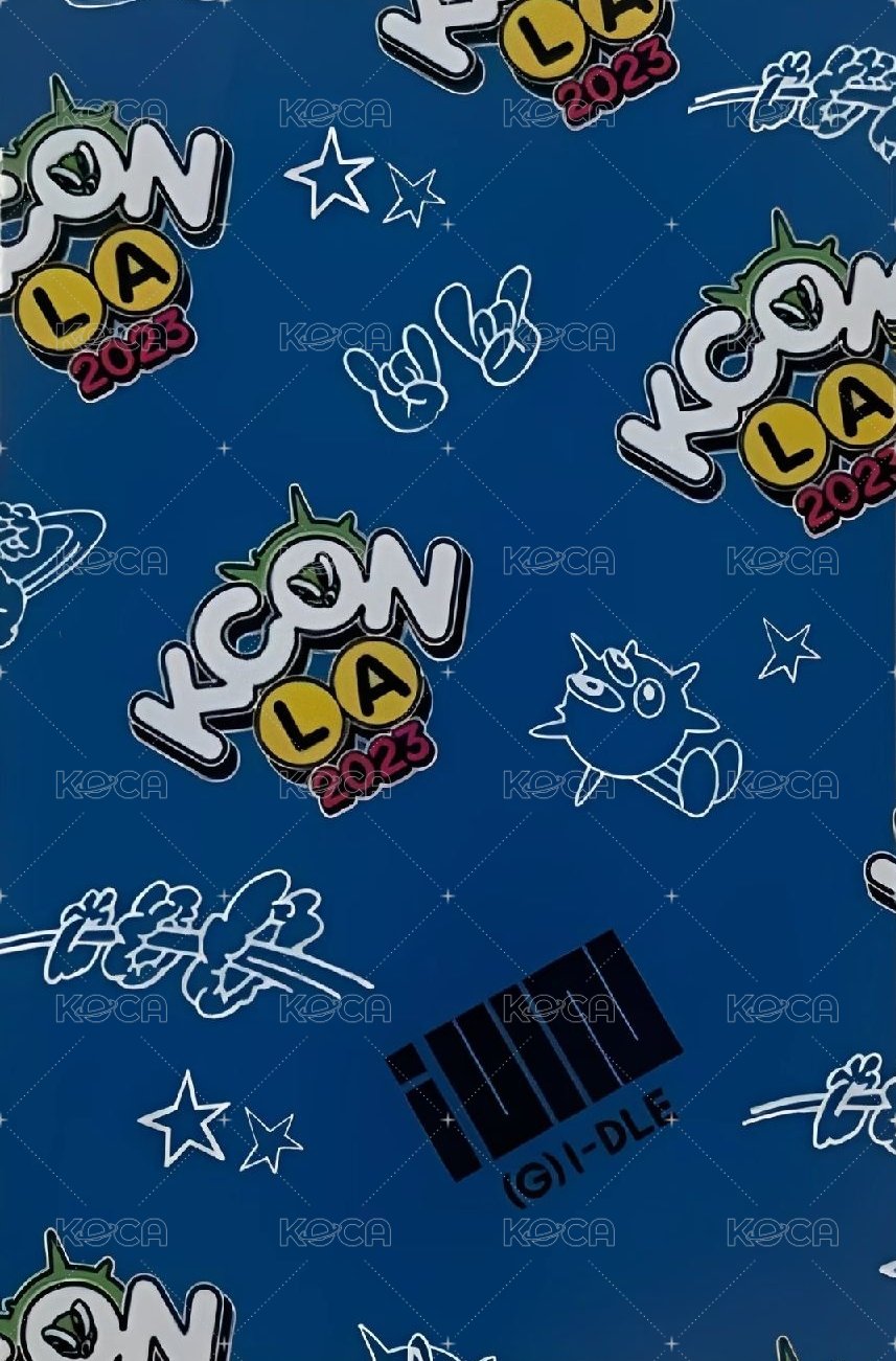 2023 Thailland Kcon la 線下 滿額卡  背面