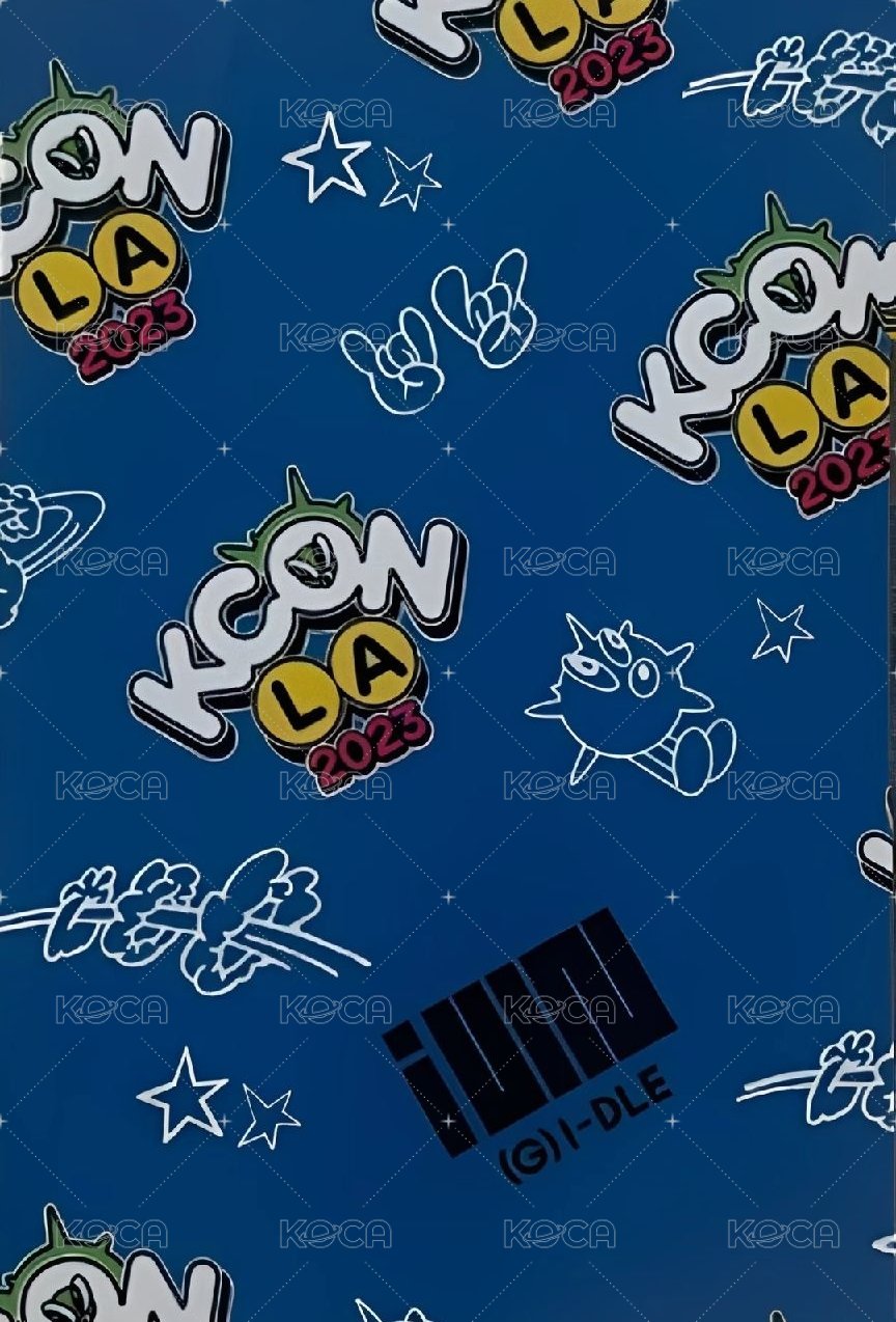 2023 Thailland Kcon la 線下 滿額卡  背面