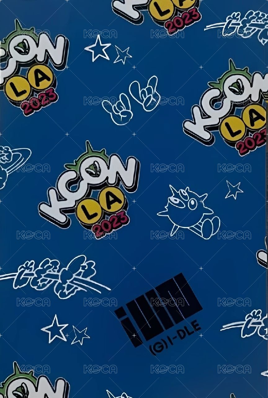 2023 Thailland Kcon la 線上 滿額卡  背面