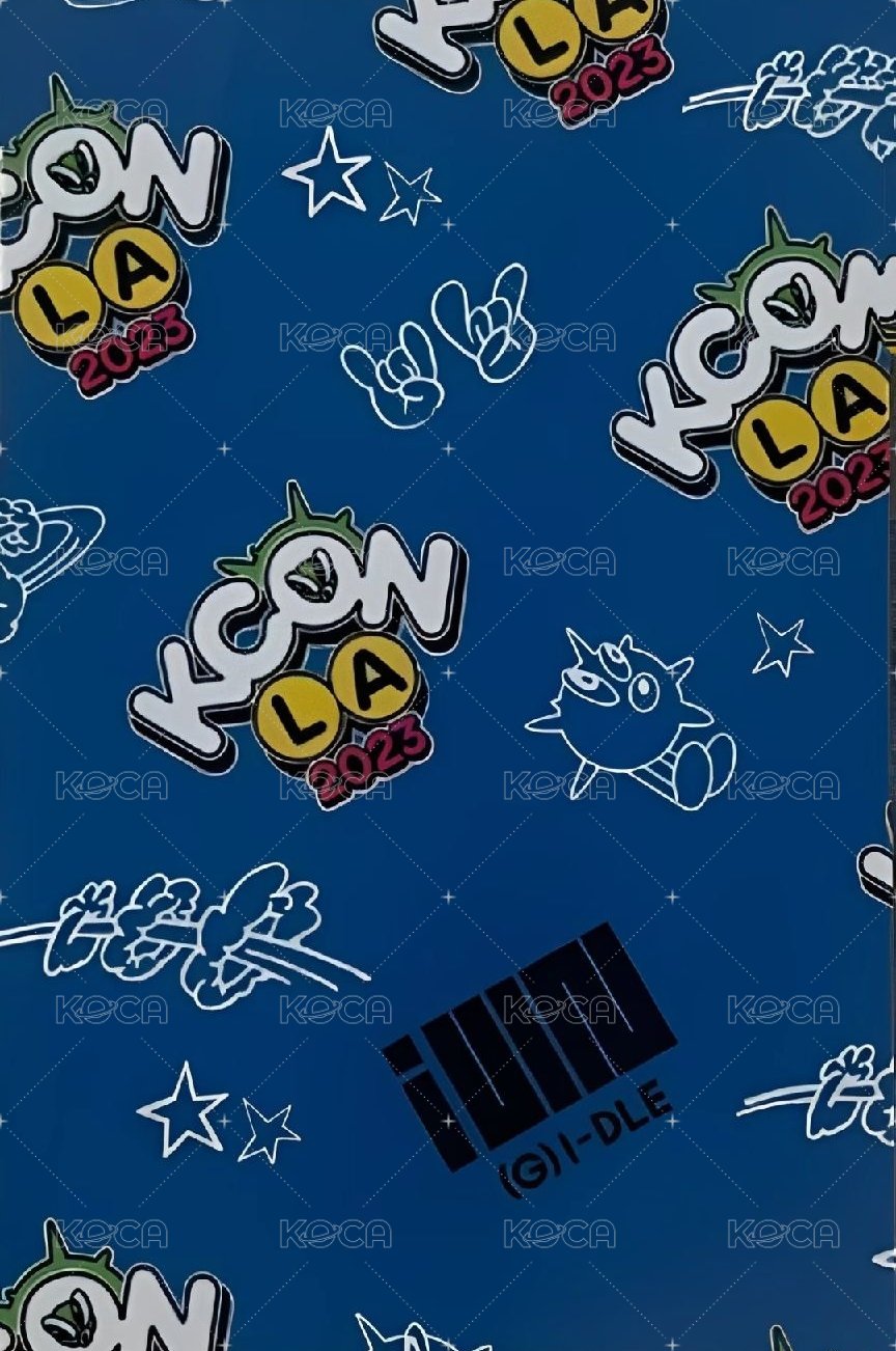 2023 Thailland Kcon la 線上 滿額卡  背面