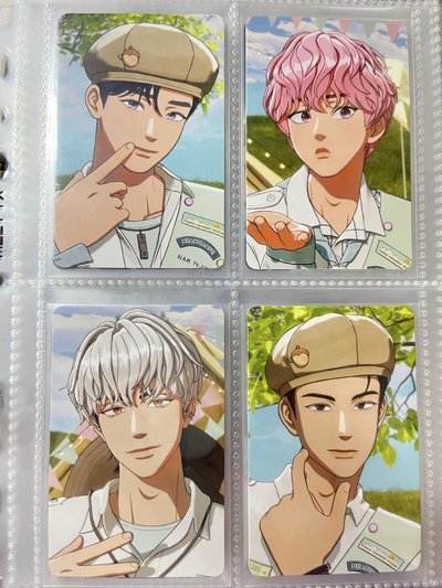 PLAVE 26年曆小卡💙🩷❤️🖤