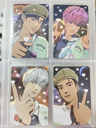 PLAVE 26年曆小卡💙🩷❤️🖤