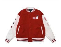 棒球外套 紅色男款