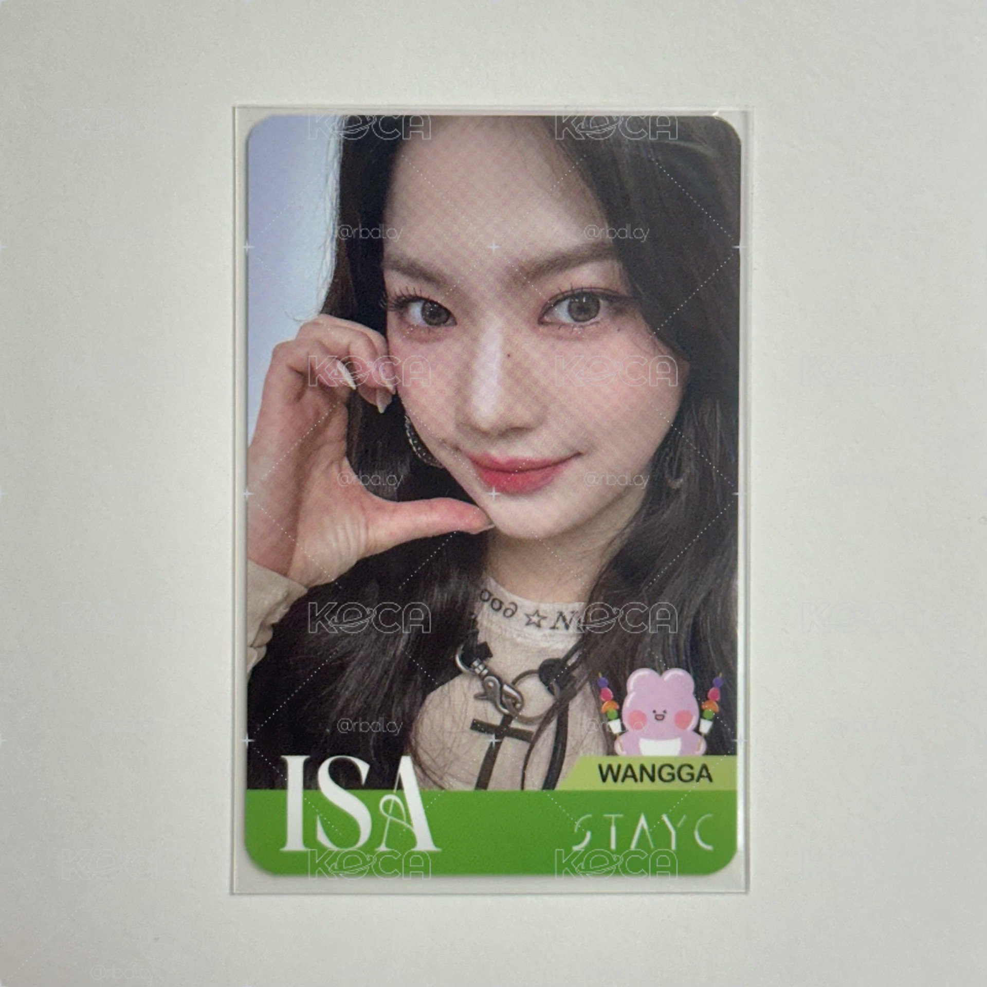 王家糖葫蘆代言卡 ISA