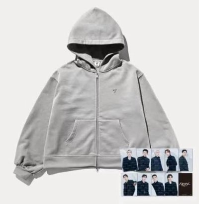 日巡灰外套（M)